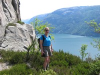 Overlooking Lysefjorden