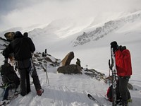 Below Finsteraarhorn hut